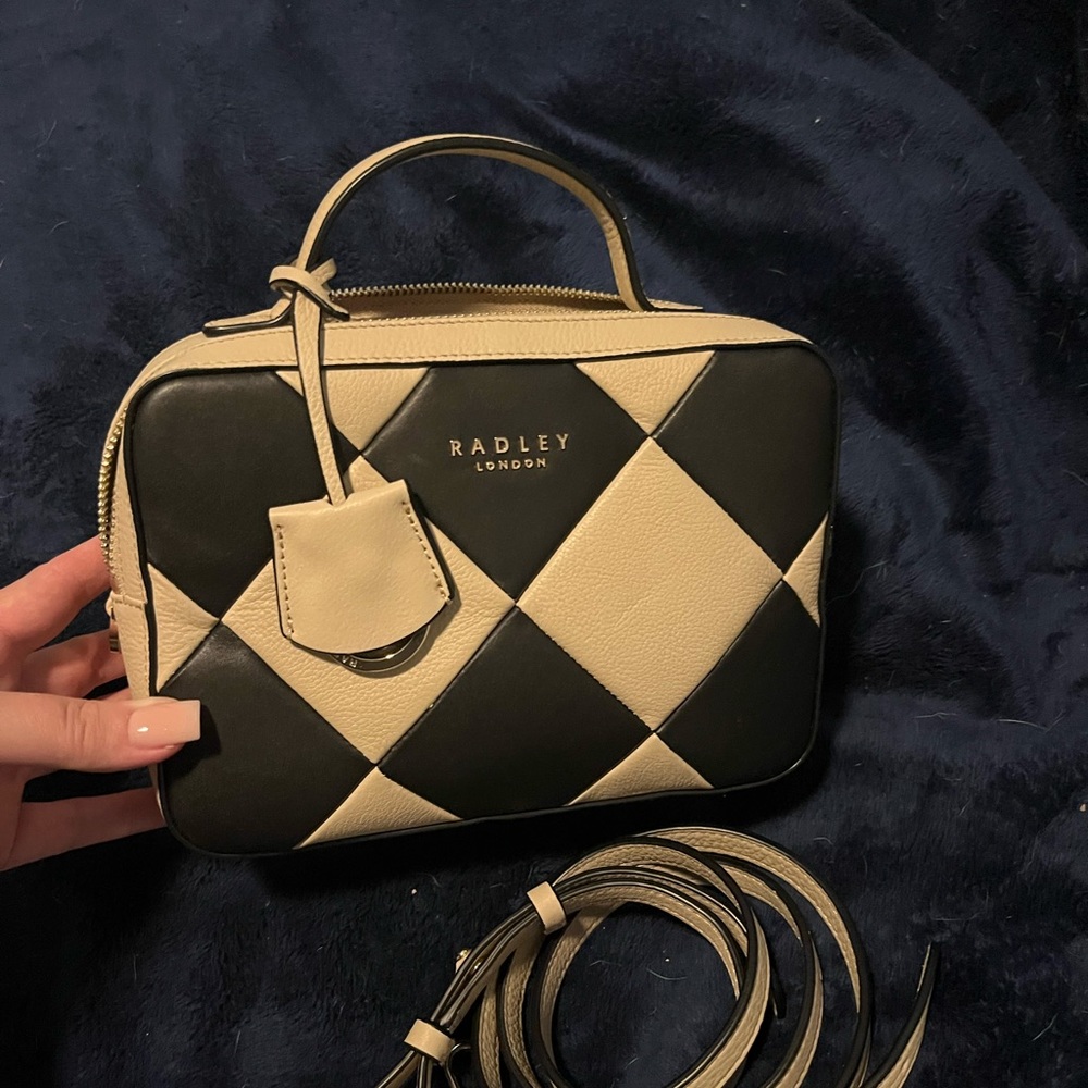 Radley London checkered satchel